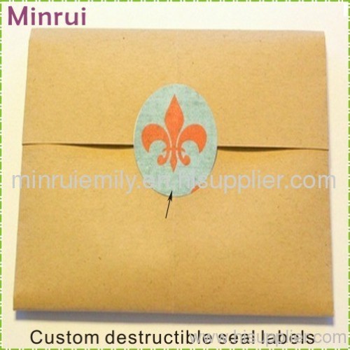 Tamper Evident Seal Label