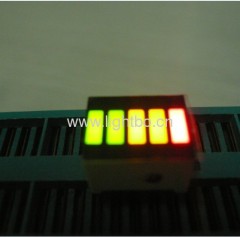 Barra de luz LED de cor Multi 5-segmento