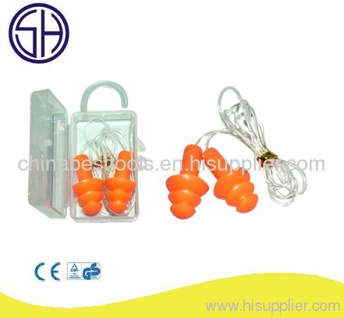 Reduce noise Rubber Earplug