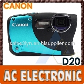 Canon PowerShot D20 IS 12.1MP 5x Optical Zoom Digital Camera