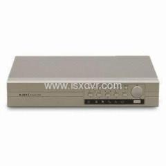 DVR Server with 4-channel Full D1 Real-time H.264 Embedded DVR, 3G Cellphone View and Dual-streaming