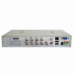 H.264 Embedded DVR with 2CH D1/6CH CIF Full Time Recording, VGA Output and Network Function