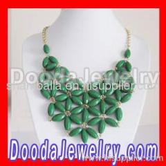 j crew necklace green