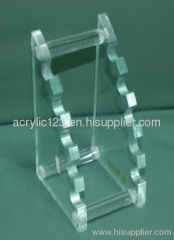 acrylic standing pen holder