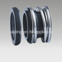 Elastomer bellow shaft seals for industrial pump