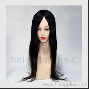 human hair wig long hair