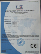 Magnetic powder brake CE certificate