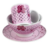 Pink Color Children's Personal Ceramic Dinner Set