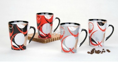 Waterweeds Glazed Porcelain Mug