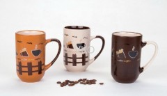 Coffee Glazed Stoneware Mug