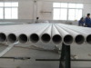 Seamless austenitic stainless steel pipes or fluid and gas transport