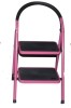 steel step ladder with 2 steps