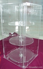 acrylic vertical display showcases