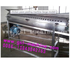 Attractive price chicken paws skin peeling machine0086-13643842763