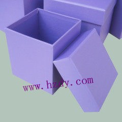 One color printed paper box