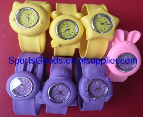 Silicone promotion slap watch 2012