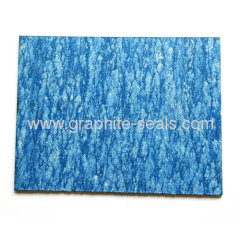 Flat asbestos rubber sheet