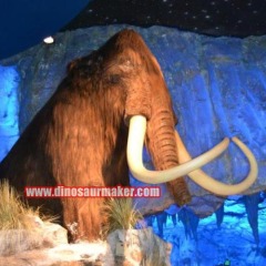 Robotic Mammoth Model Animatronic Animal