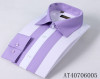 Purple and White contrasted Fashion Man Shirt