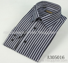 Black and white Strip Man Shirt