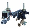 Gas water heater valve-plastic valve