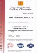 ISO9001:2008 Certification