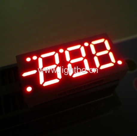 0.52 inch common anode ultra blue 3 1/2 digit 7 segment led displays for air conditoner control