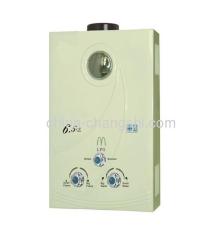 6L flue type gas water heater