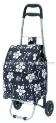 Fashionable and reusable folding shopping trolley cart