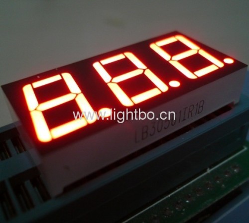 Super Bright Green 0.56 inches 3-digit 7-segment LED Display