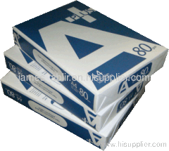 China office A4 80gsm copy printing paper manufacturer supplier