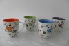Colorful Ceramic Glazed Mug