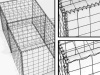 zinc welded gabion cage