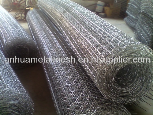 zinc reinforced gabion mesh