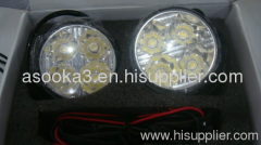 Round led daytime running light