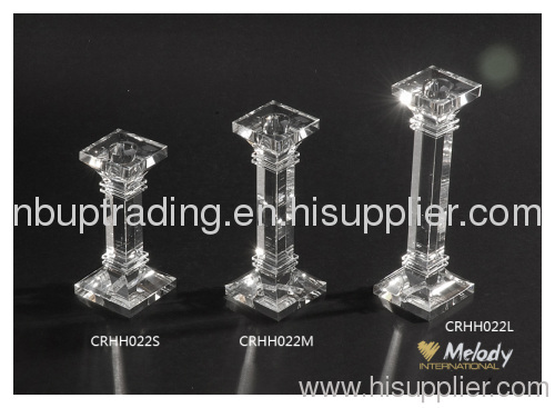 CRYSTAL CANDLE HOLDER