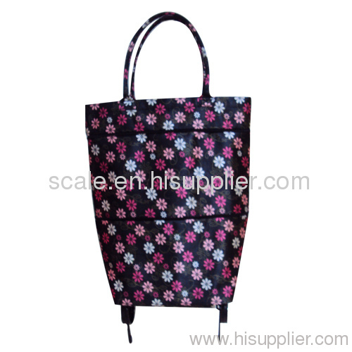 Satin Wheeled Bag