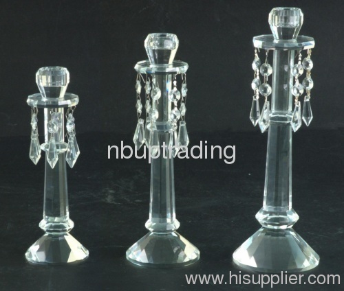 CRYSTAL CANDLE HOLER