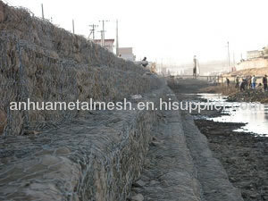 gabion meshes for waterlogs