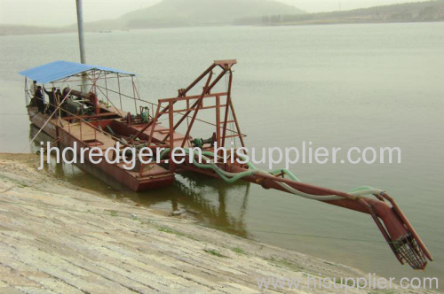 pumping sand barge