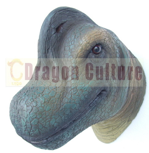 Showroon dinosaur head decoration