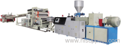 PVC foam board machine