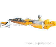 WPC door panel machine