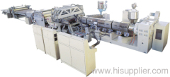 PP/PE/PC Hollow grid sheet machine