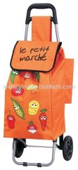 colorful vegetable trolley bag for shopping