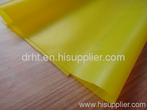 yellow transparent film
