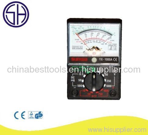 Multi function Analog Avometer 1000V