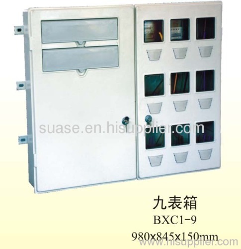 9 electric meter box