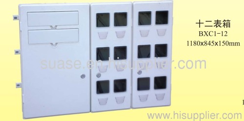 12 electric meter box