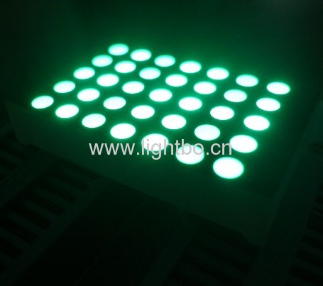 Ultra white 1.54" 3mm 5 x 7 dot matrix led display Widely used for lift position indicators